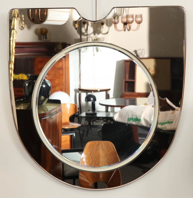 Shield Mirror Made in Milan