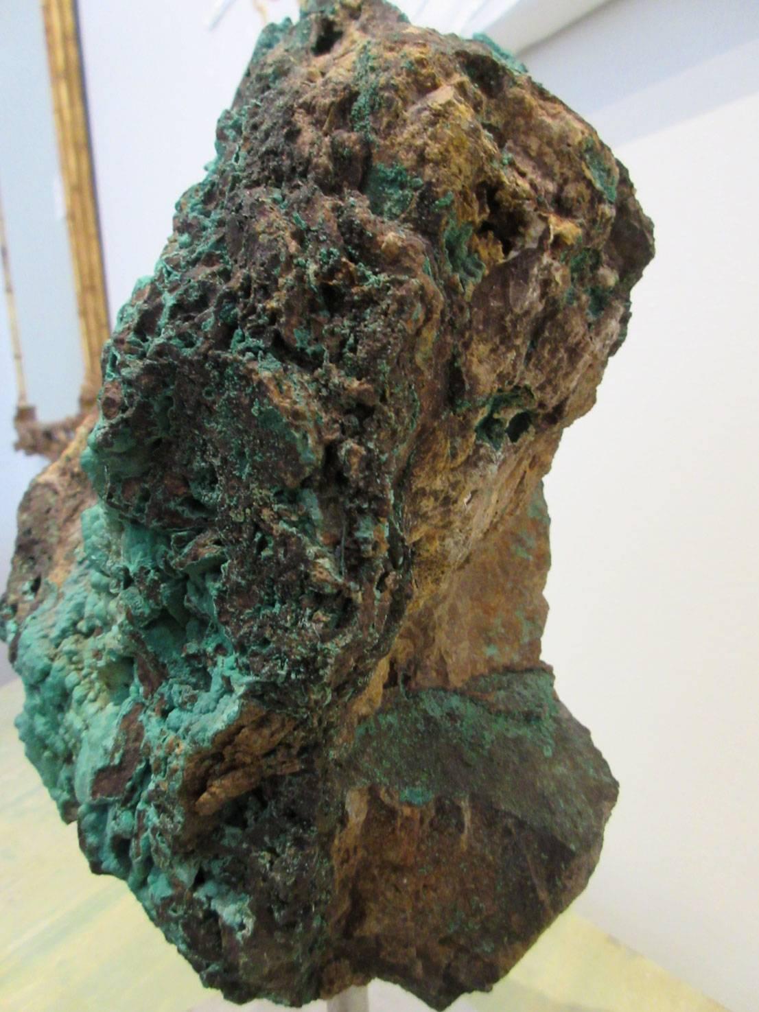 Copper Specimen on Base In Good Condition In West Palm Beach, FL