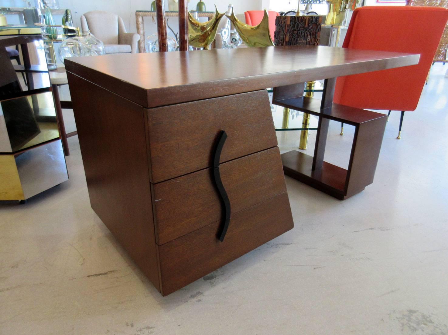 Mid-Century Modern Mid-Century Desk by Maximillion for Karpen For Sale