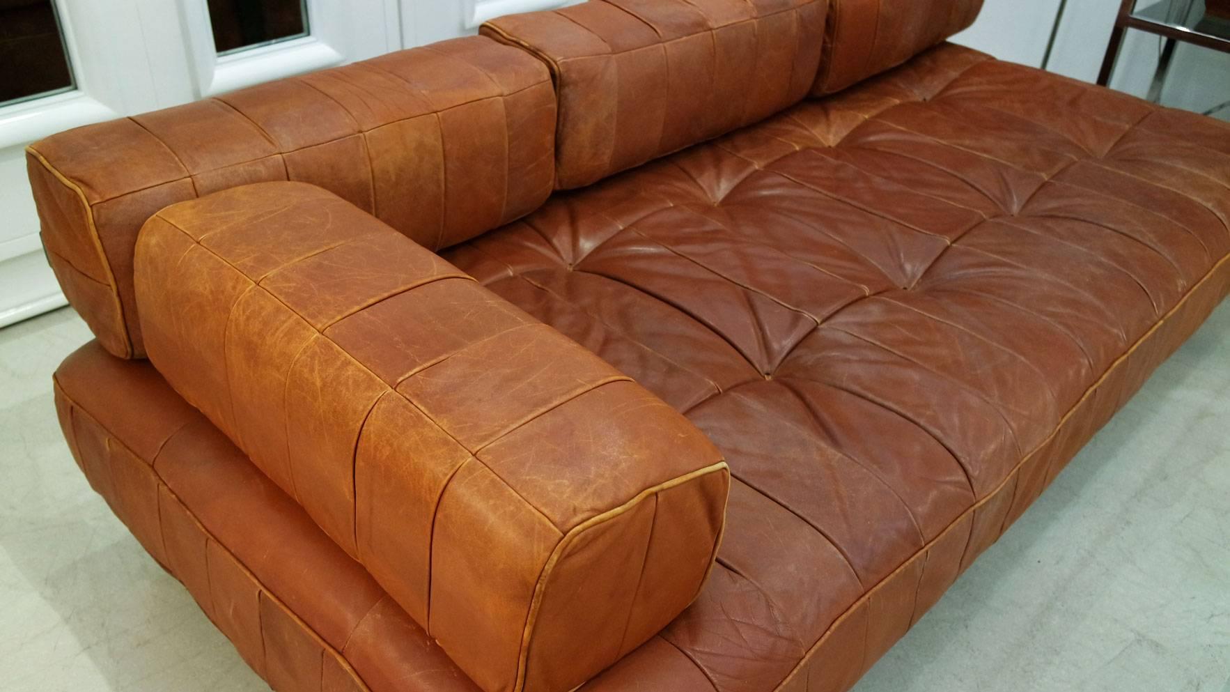 20th Century De Sede Leather Daybed