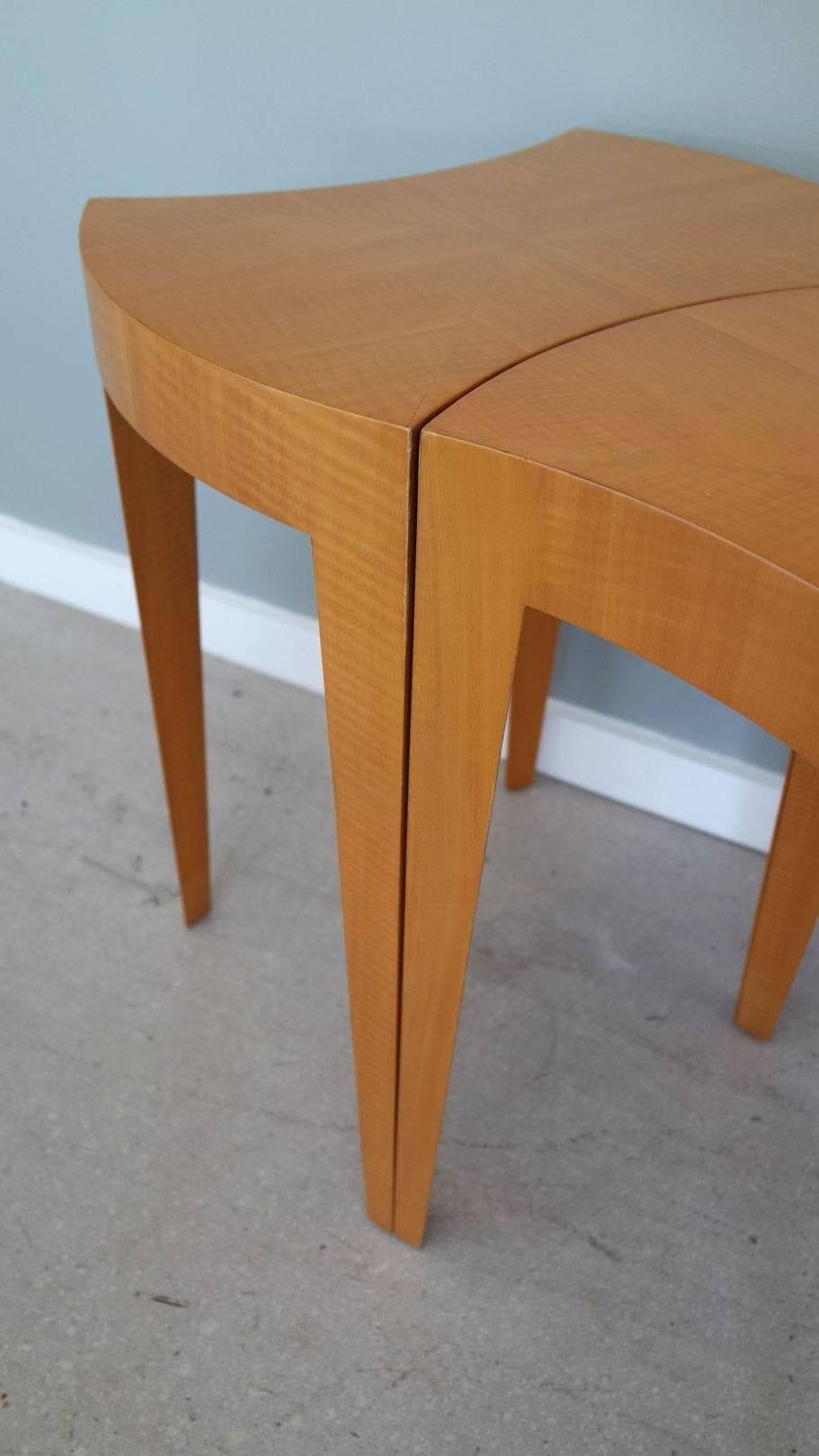 American Set of Mid-Century Modern Puzzle Table Knoll For Sale