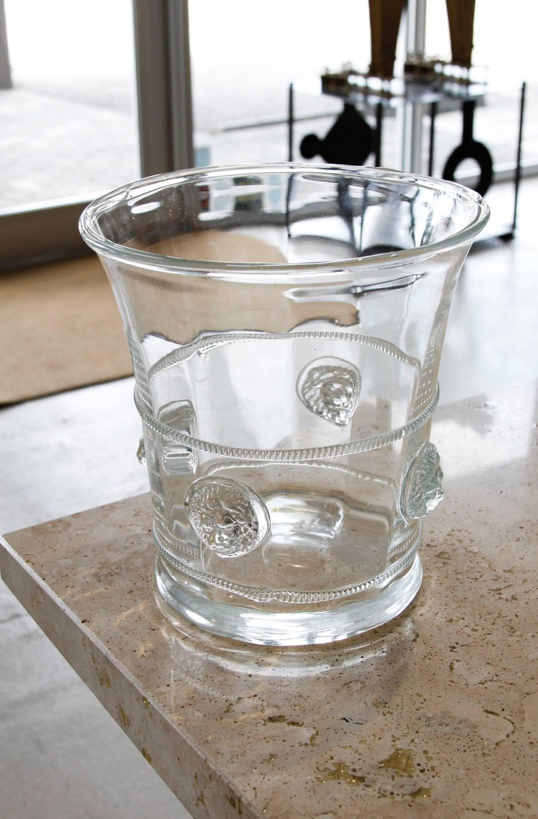 Vintage Murano Glass Wine Cooler at 1stDibs