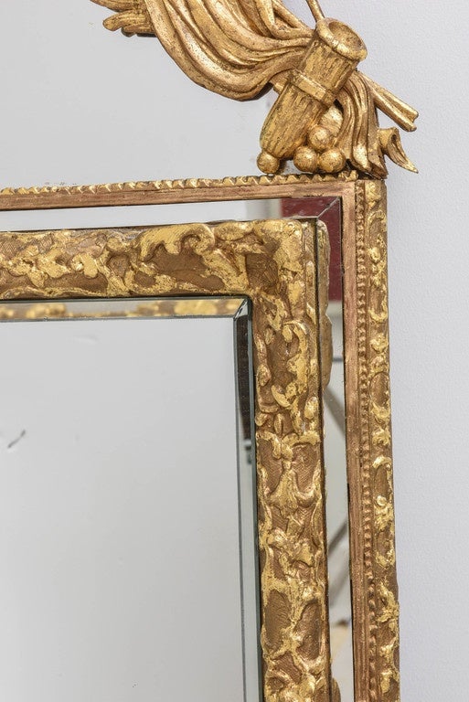 19th Century Louis XIV Style Gilt Mirror 5