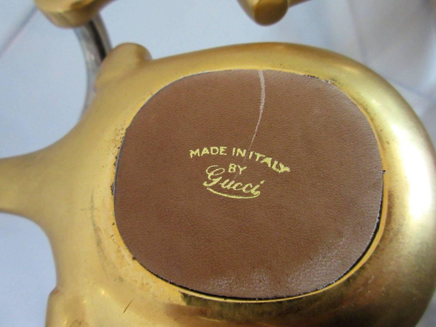 Vintage Gucci Horse Bit Ashtray 1