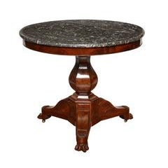 Charles X Style Marble-Top Gueridon 6