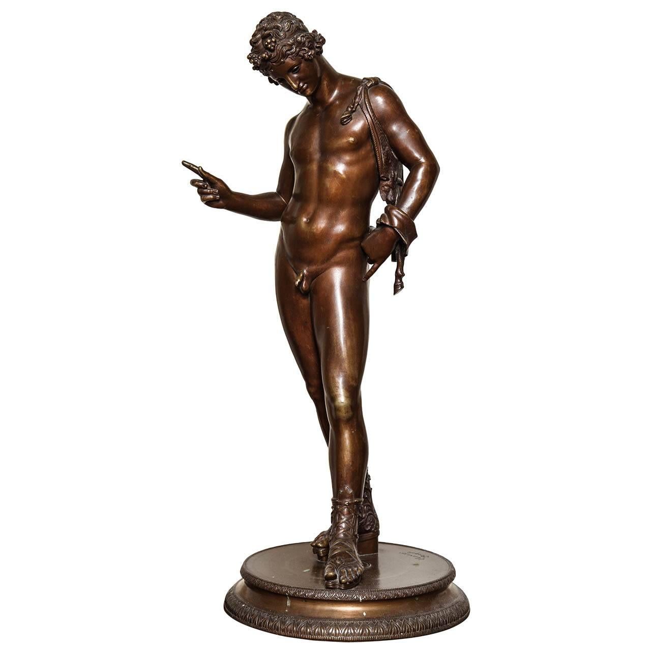 Chiurazzi Foundry Sculpture Depicting Narcissus