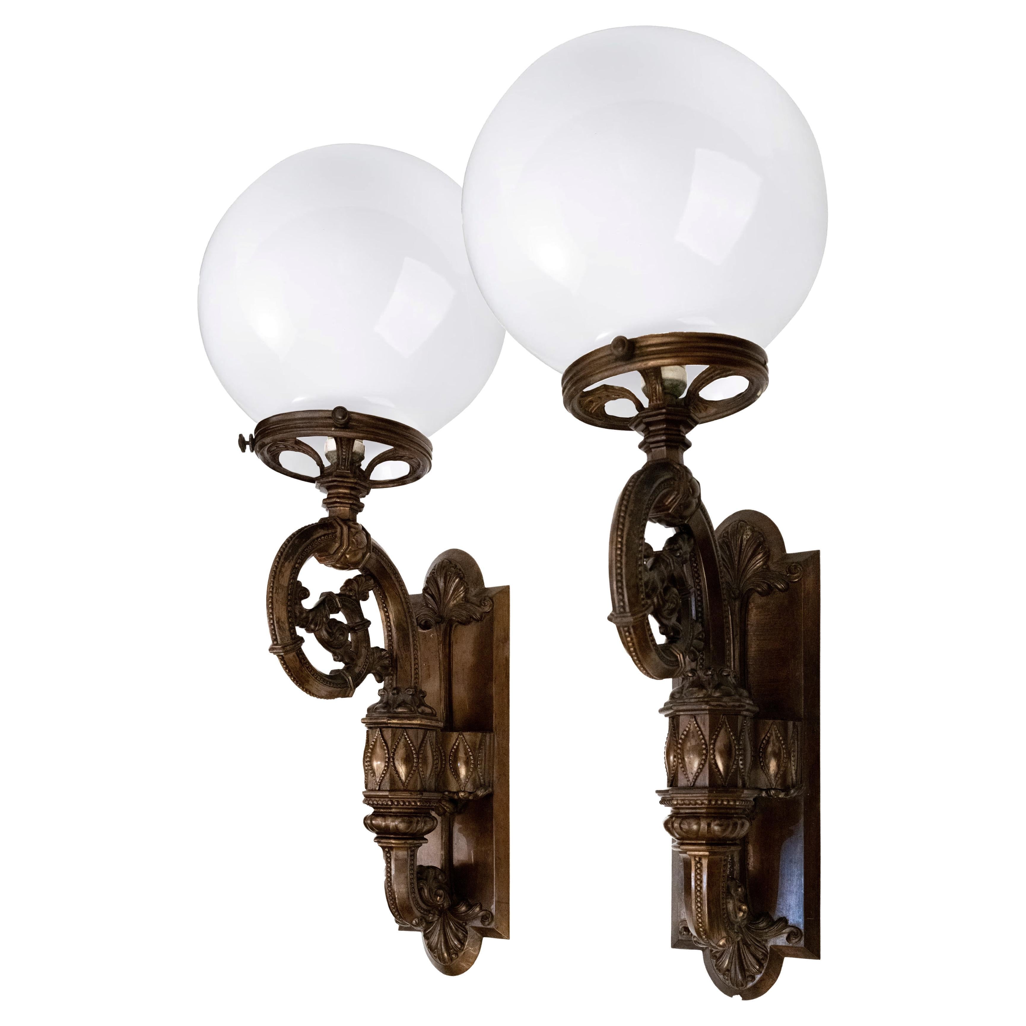 Lanternes murales bronze de style mauresque