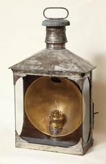 A Dutch Tin Rectangular Lantern