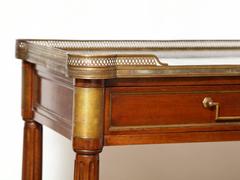 Charles X Style Three-Tier Marble-Top Console