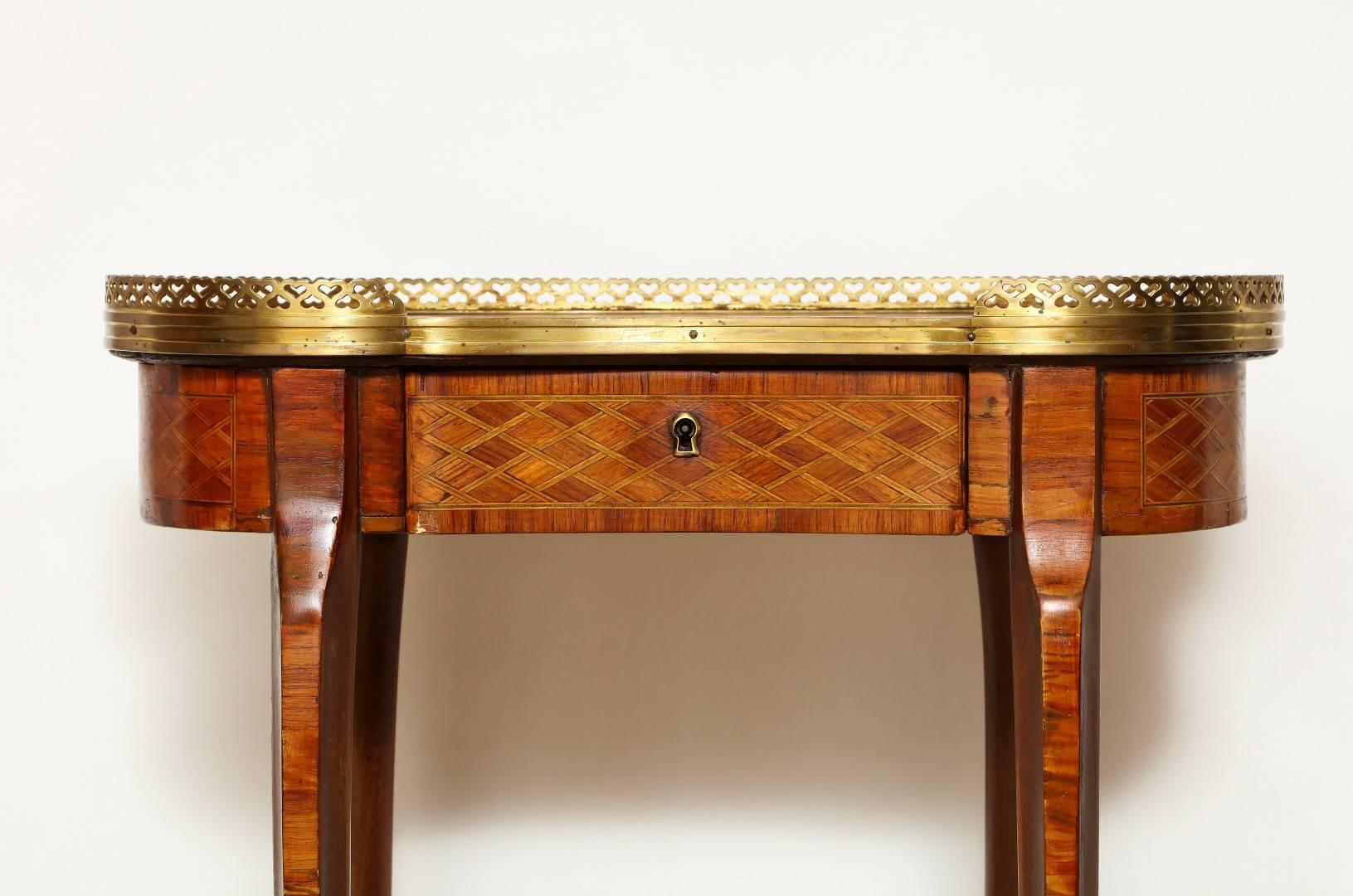 Louis XV Style Ormolu-Mounted Occasional Table 1