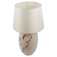 A Ceramic Table Lamp by Anna-Lisa Thompson