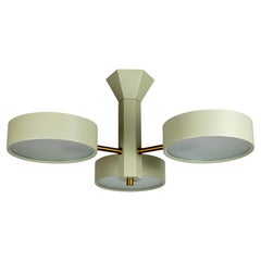 A Mid-Century Three-Light Fixture by Böhlmarks Lampfabrik