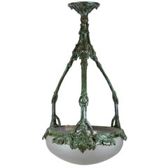 Ein Jugendstil-Anhänger von Alice Nordin für Böhlmarks