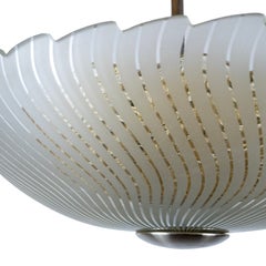 A Glass Pendant by Carl Fagerlund for Orrefors