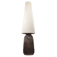 An Oversized Ceramic Vase Floor Lamp