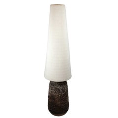 An Oversized Ceramic Vase Floor Lamp