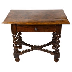 A Dutch Baroque-Style Side Table