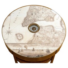 The Carta Two-Tier Side Table by David Duncan Studio