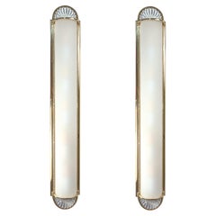 A Pair of Elongated Victoire Sconces by David Duncan Studio