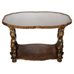 A Two-Tiered Regence-Style Side Table