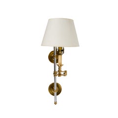 A Pair of Jerome Sutter Swing Arm Sconces