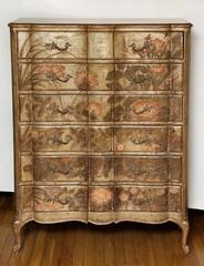 A Signed Max Kuehne Six-Drawer Chest