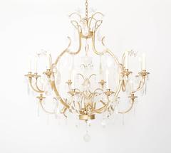 The Rochambeau Chandelier by David Duncan, Louis XV Style Chandelier