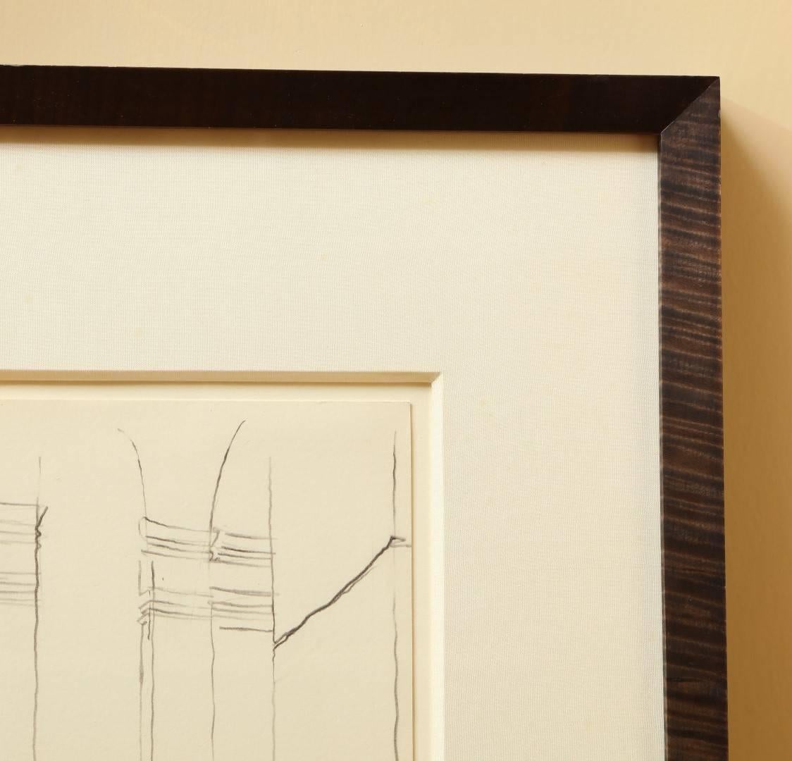Antonio Lopez, a Pair of Framed Drawings from One Thousand and One Nights 2