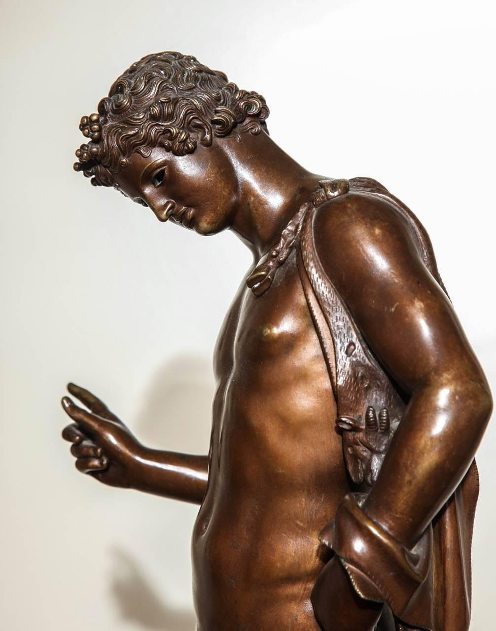 Chiurazzi Foundry Sculpture Depicting Narcissus 1