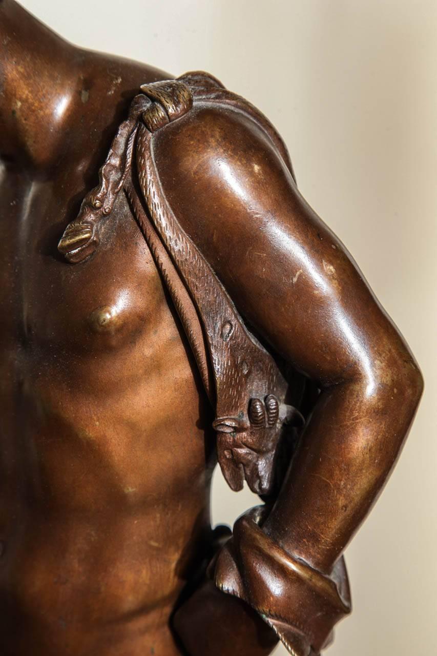 Chiurazzi Foundry Sculpture Depicting Narcissus 2