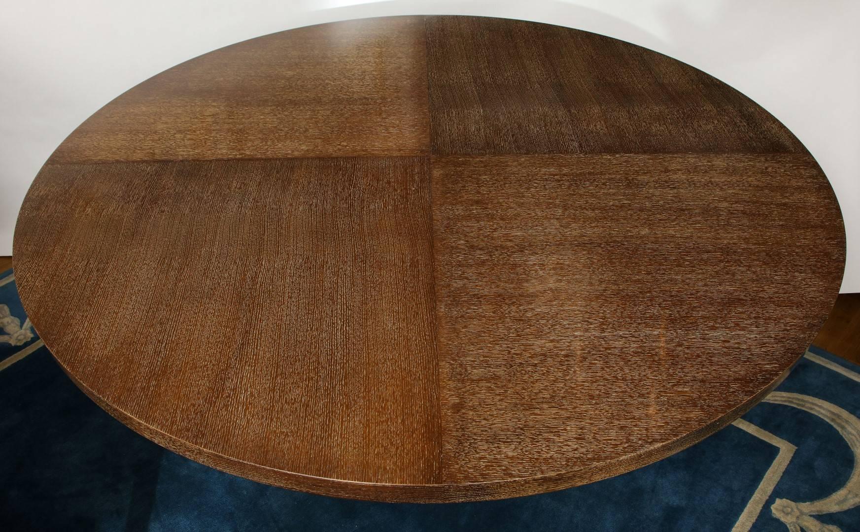 Cerused Oak Dining Table 1