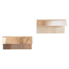CHRISTOPHE GEVERS Pair of "GE 50" big wall lamps
