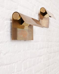 CHRISTOPHE GEVERS Pair of "GE 50" big wall lamps