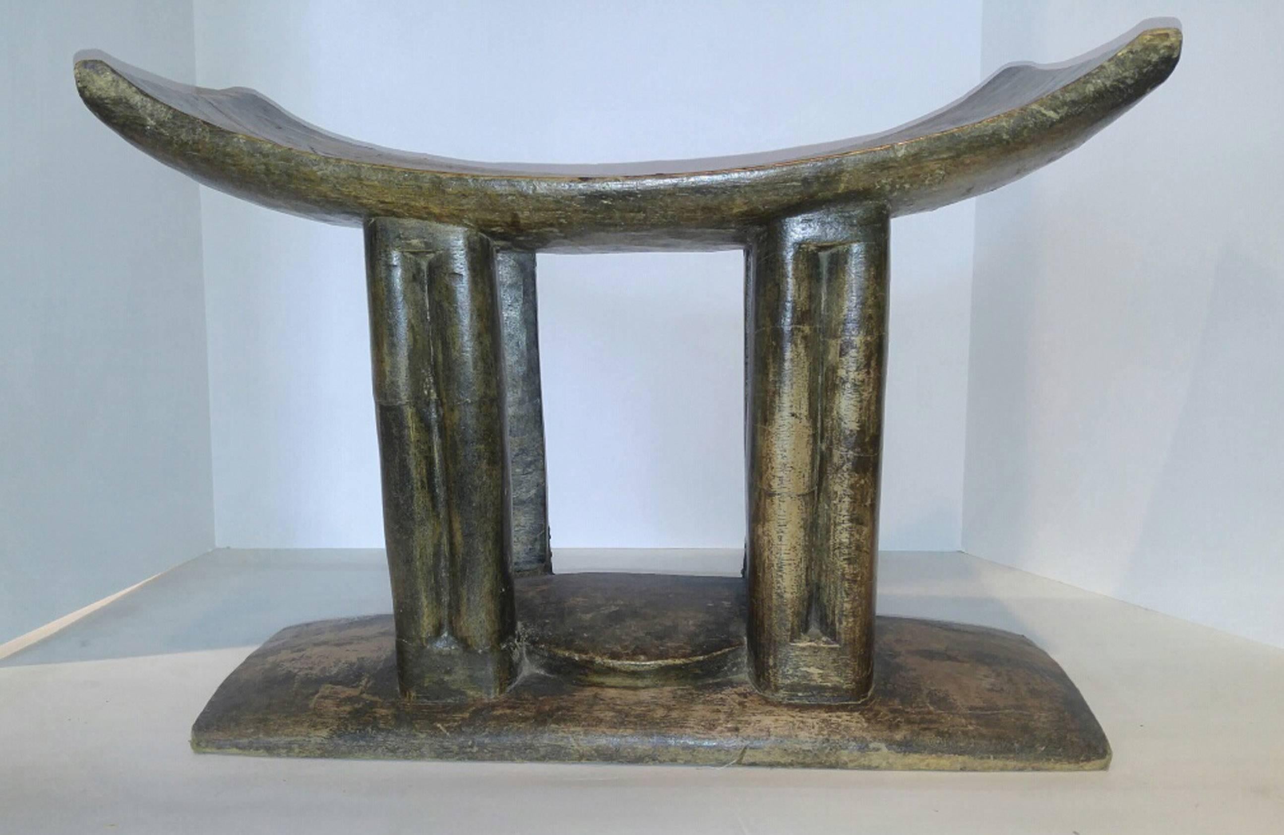 Ghanaian Ashanti Stool / End Table from Ghana