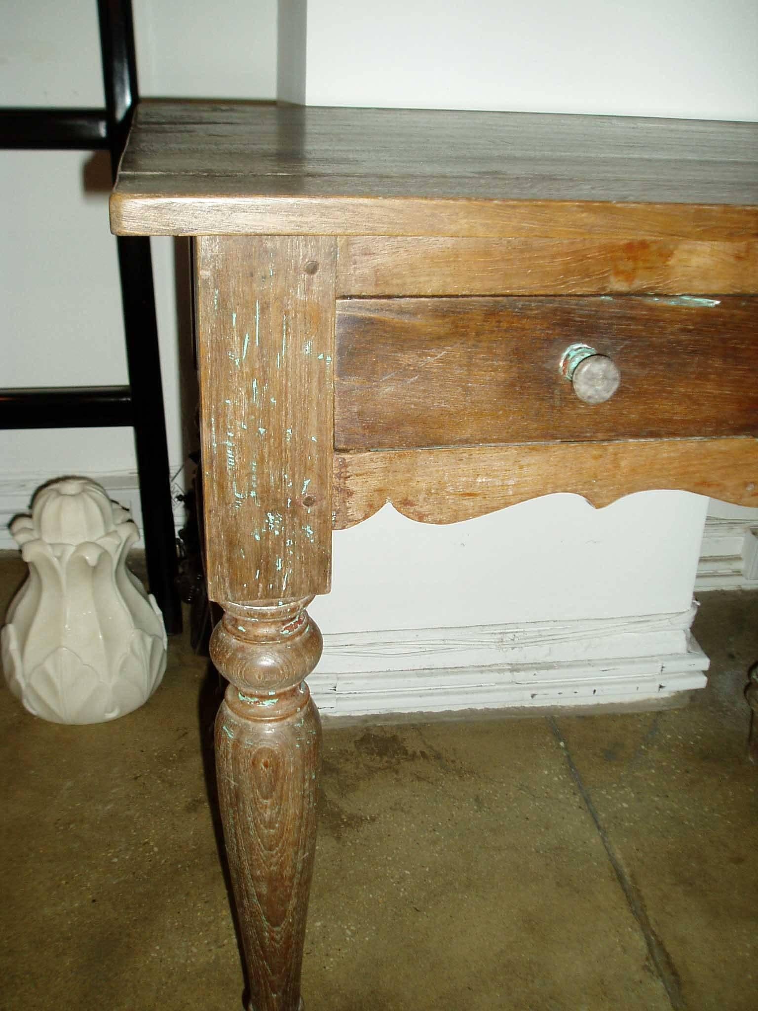 Indonesian  Dutch Colonial Side table from Indonesia, Early 20th Century