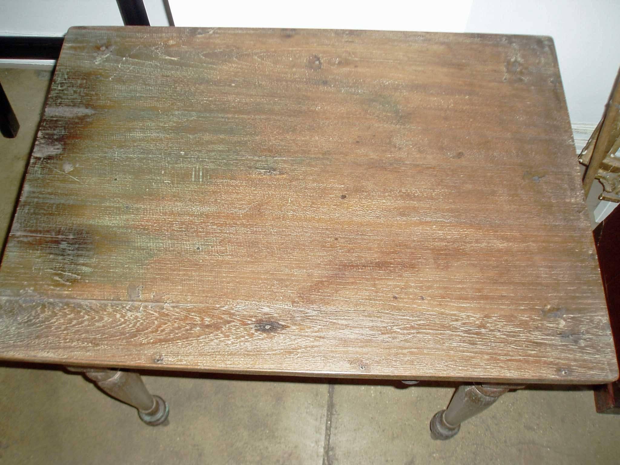 Wood  Dutch Colonial Side table from Indonesia, Early 20th Century