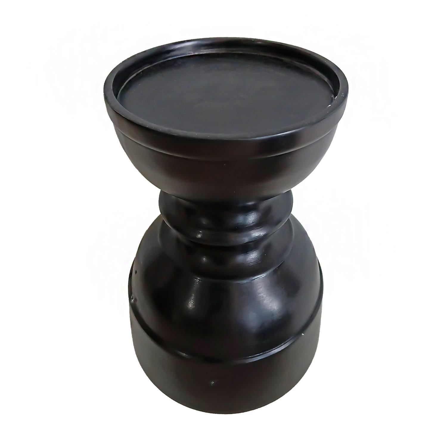 Bronze Candlestick with Removable Top For Sale 3
