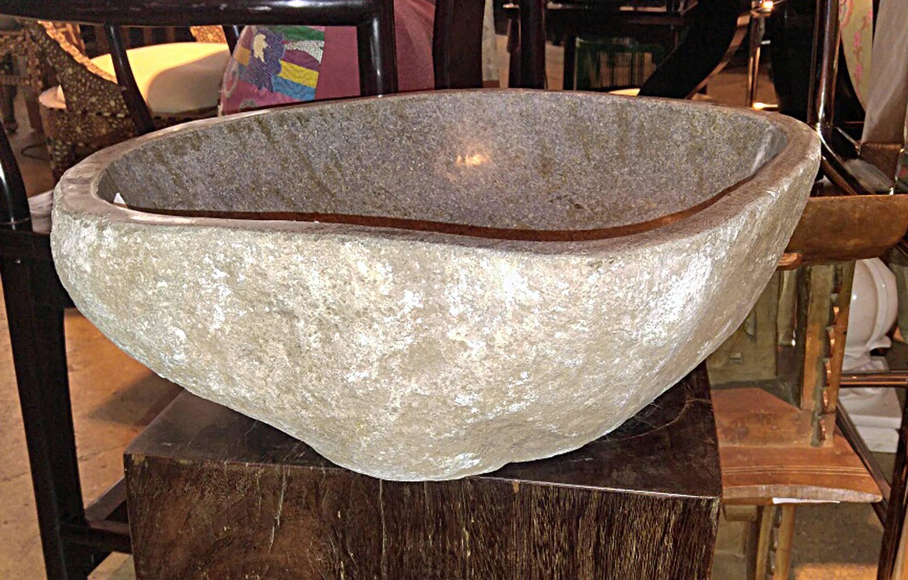 Polished Stone Basin/Bowl