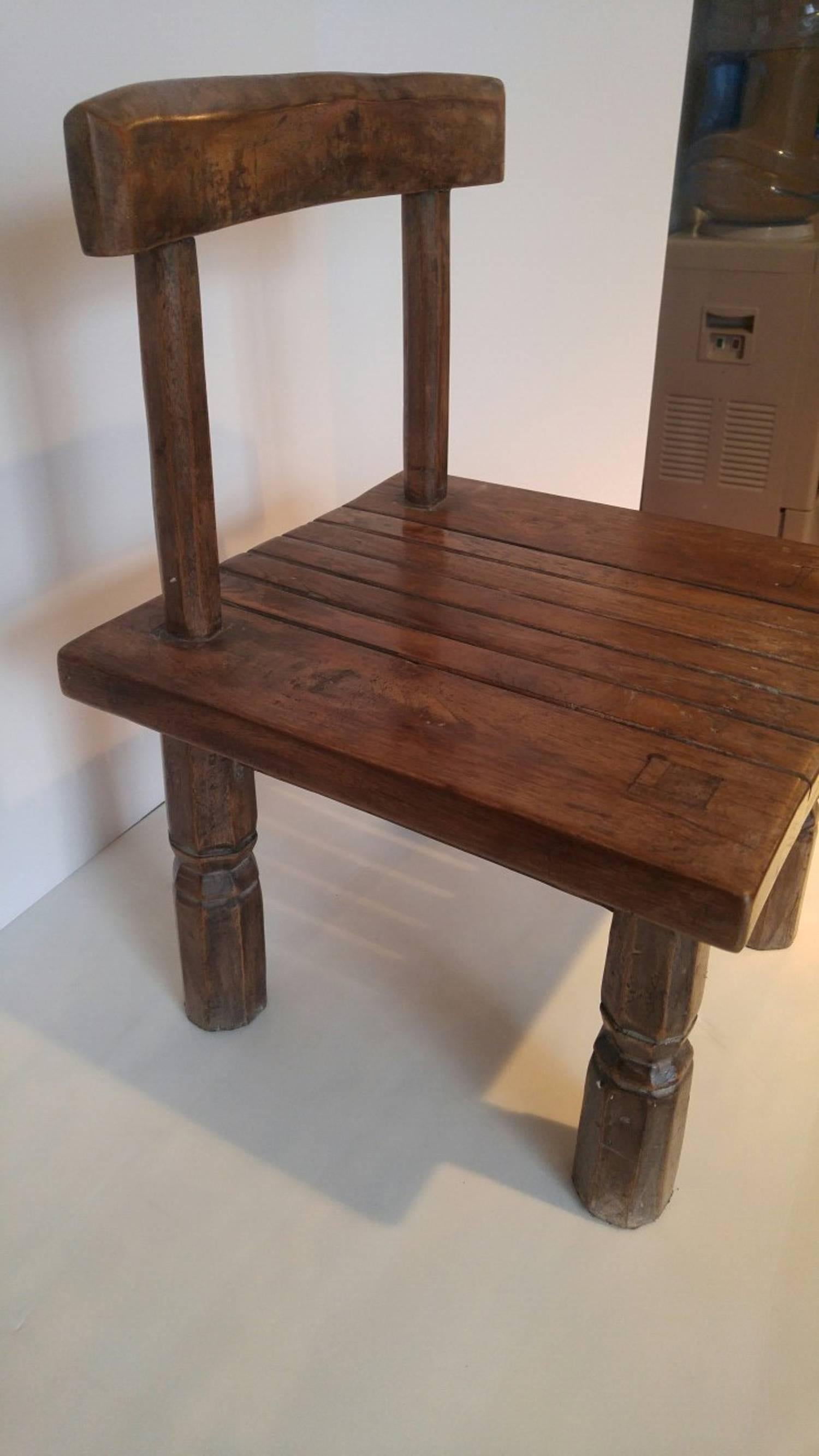 Indonesian Small Java Chair / Low Table