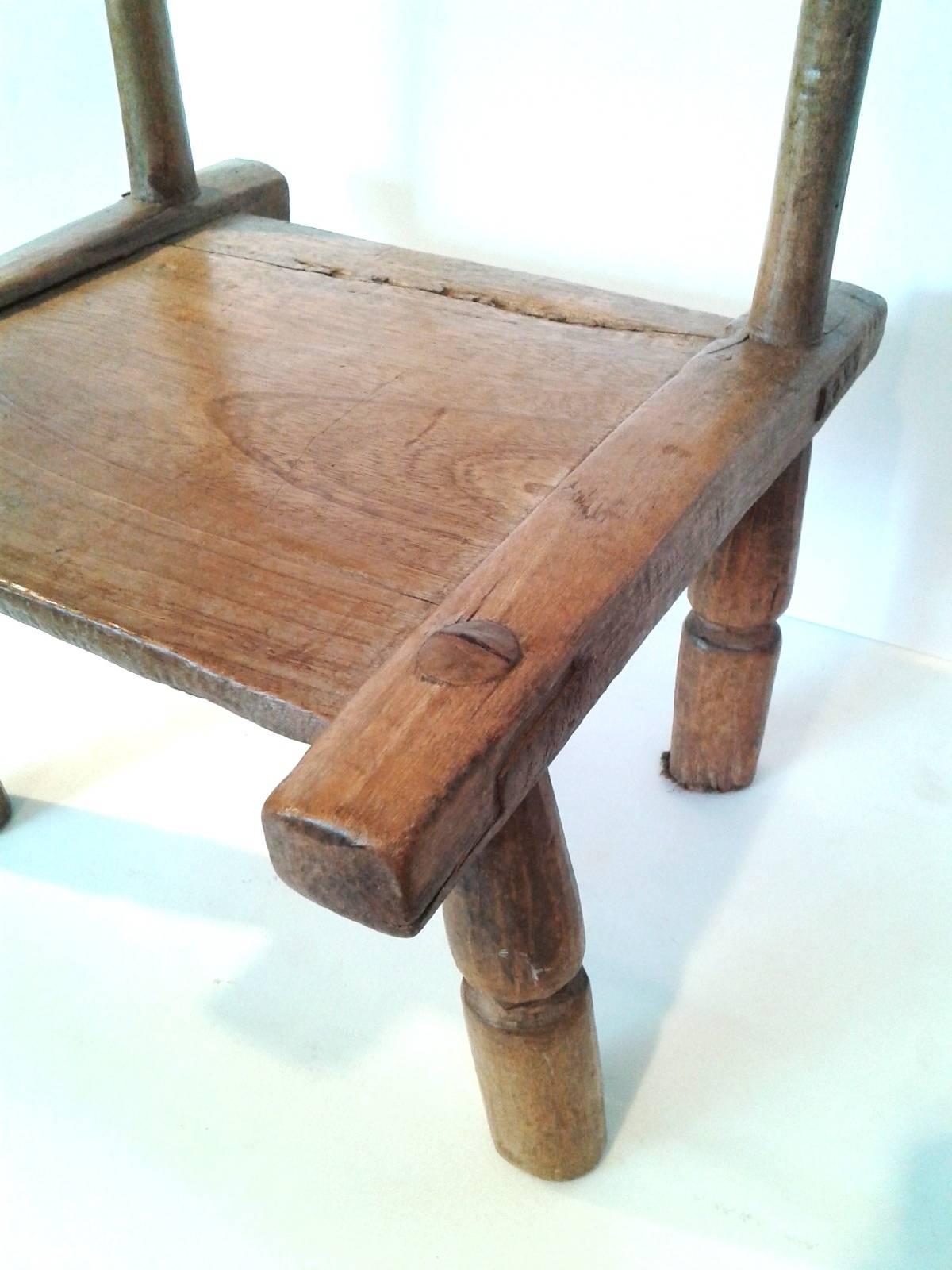 Baule Chair from Ivory Coast In Good Condition In New York, NY