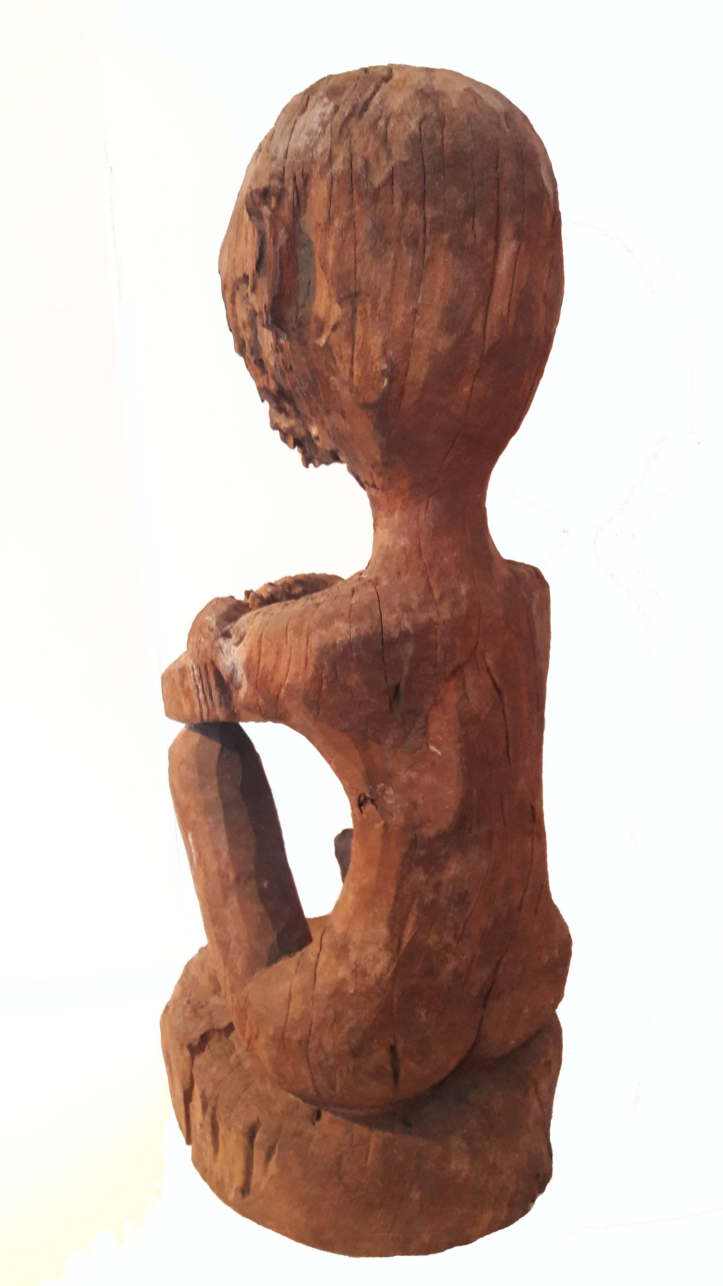 Early 20th Century Benu'aq Tribe Sculpture from Borneo 1