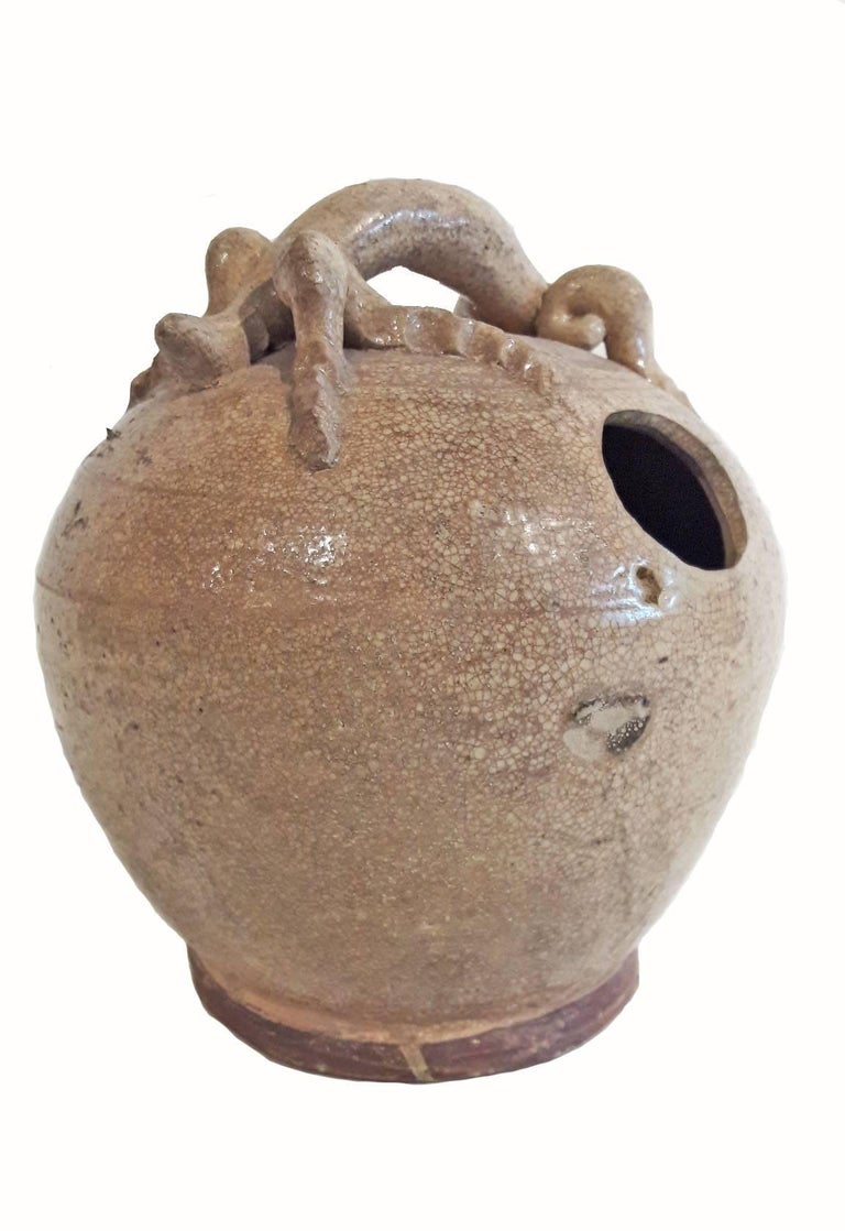 Vietnamese Vintage Lime Pot at 1stDibs