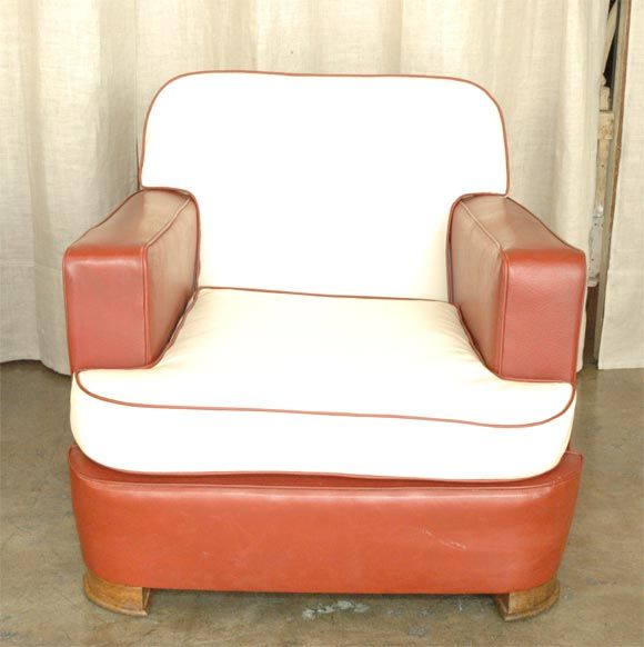 Ein Paar Sessel aus den 1940er Jahren von Jean Pascaud (Art déco) im Angebot