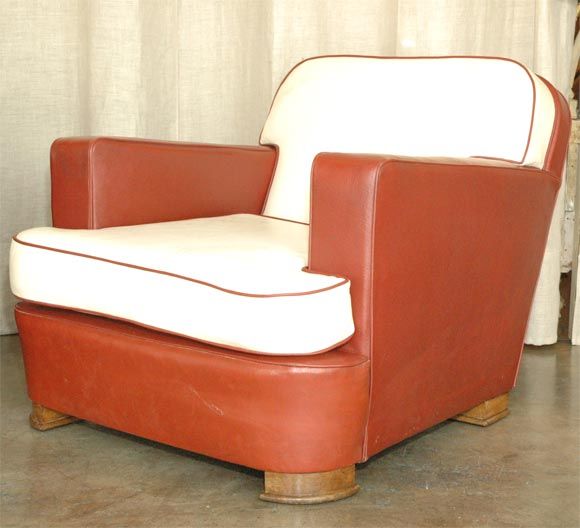 Ein Paar Sessel aus den 1940er Jahren von Jean Pascaud (Französisch) im Angebot