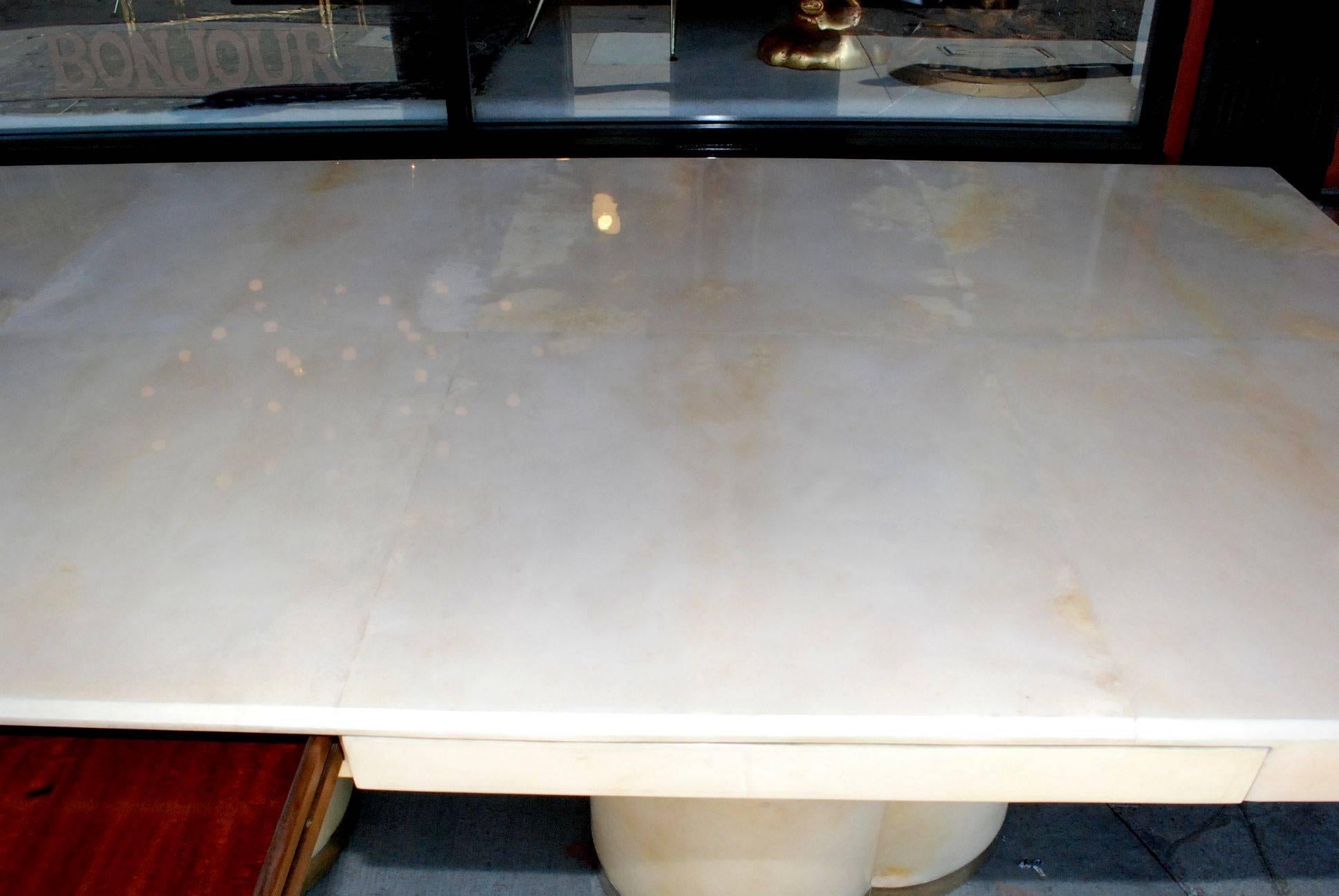 Great Parchment Dining Table/Desk 2