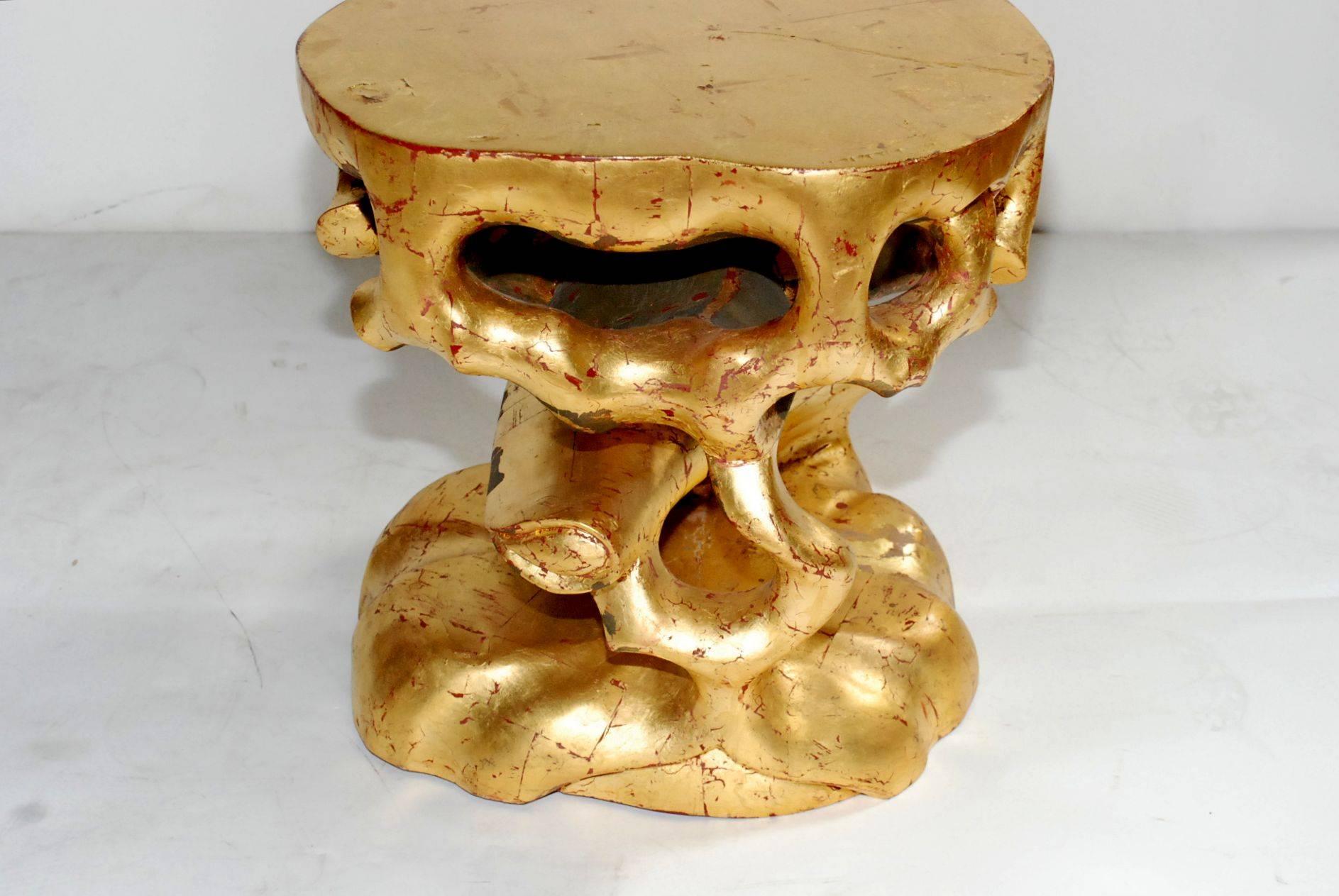 Late 20th Century Pair of Truffle Design Side Tables
