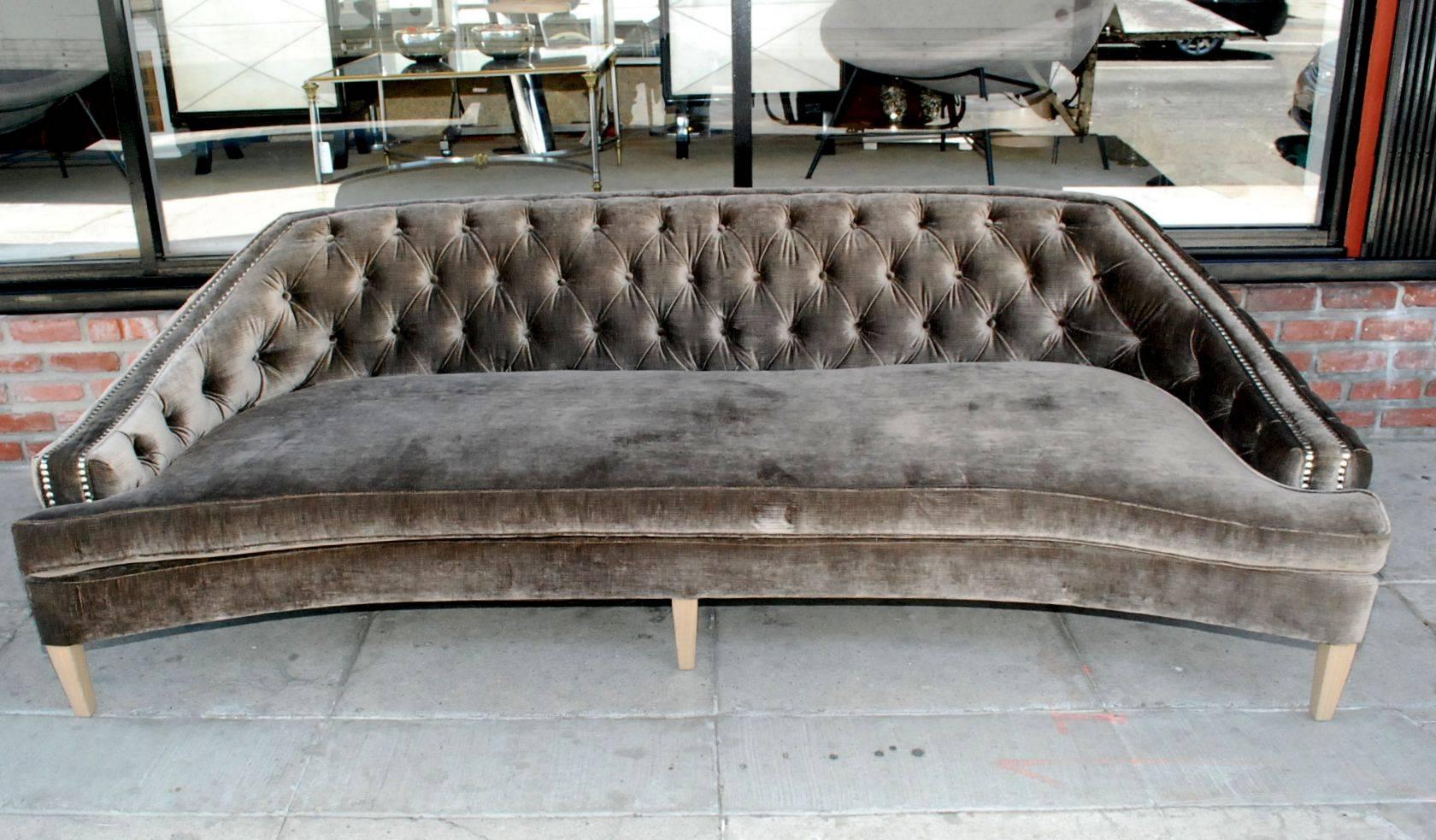 Large Hollywood Tufted Sofa 1