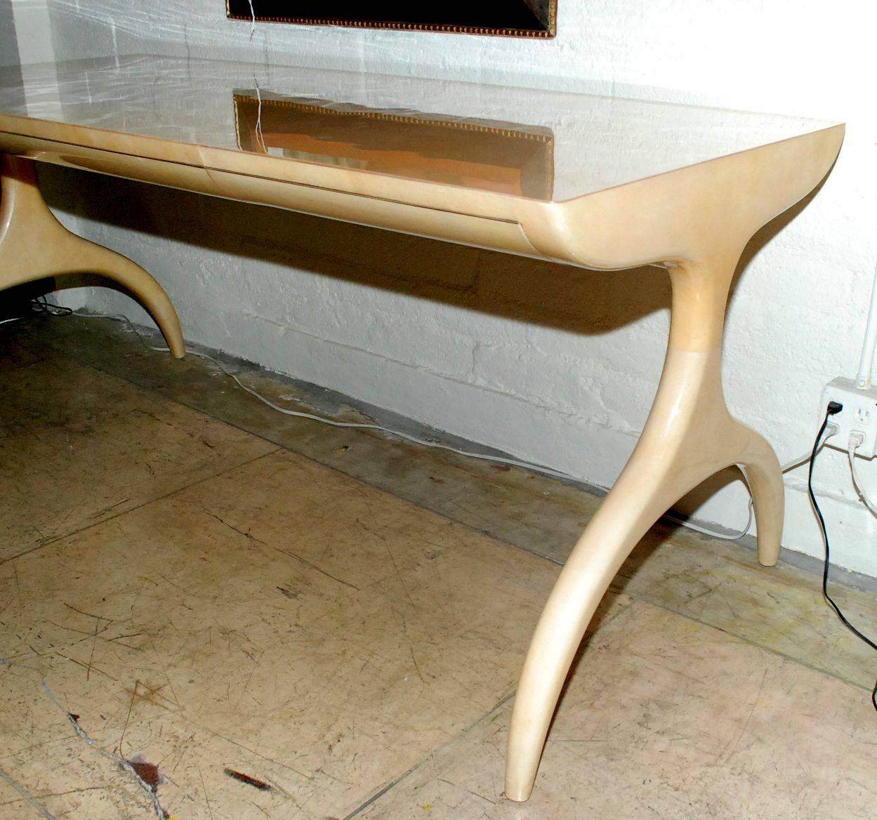sculptural desk