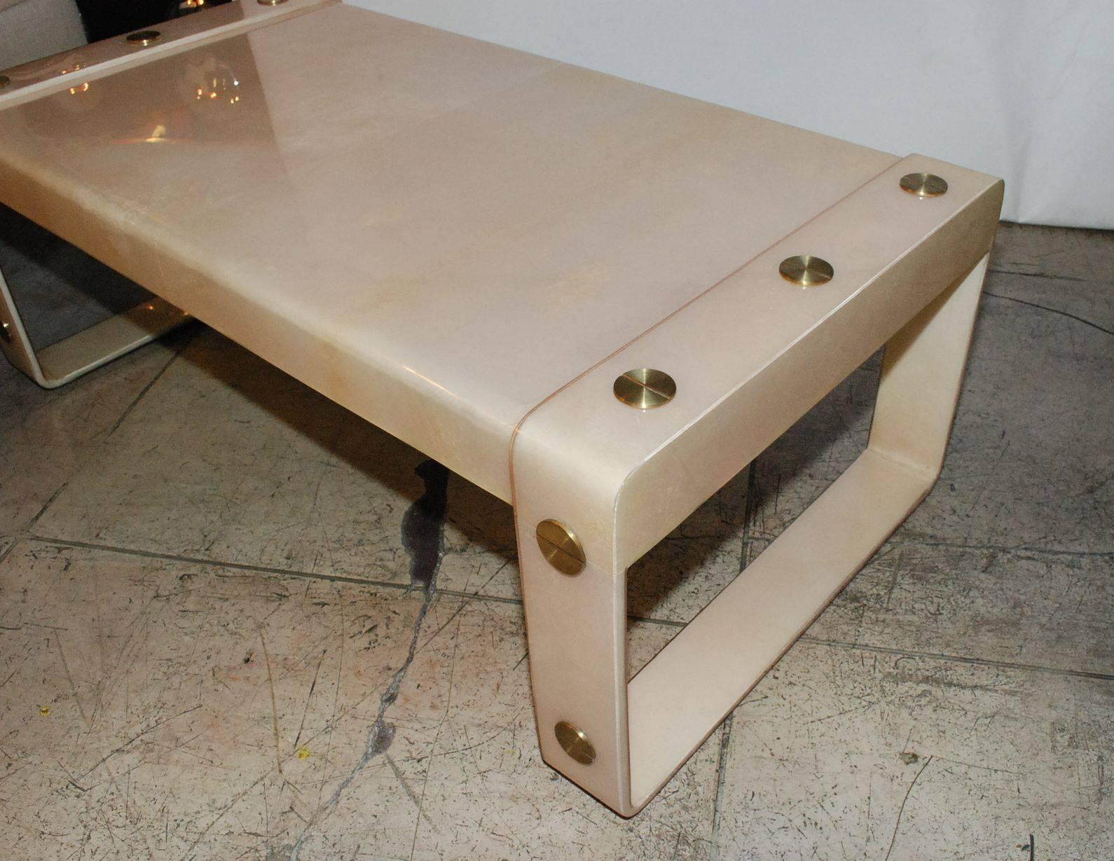 American Parchment Coffee Table