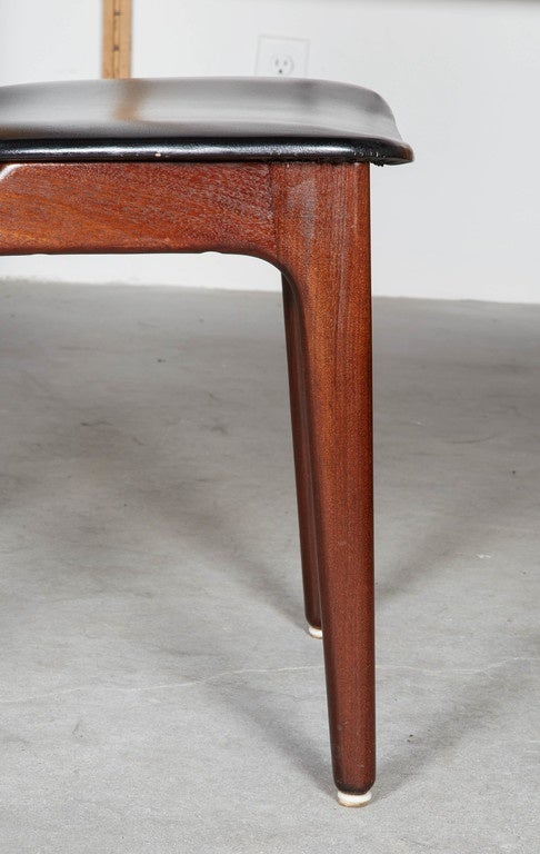 Scandinavian Modern Danish Rosewood Dining Chairs, Set of Six